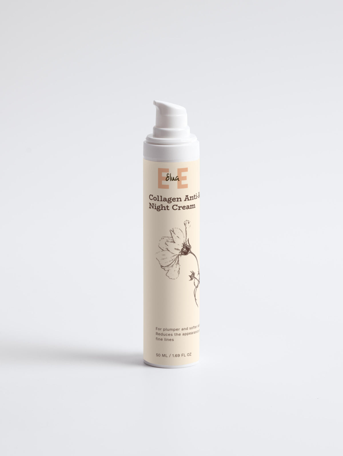 Collagen Anti-Age Night Cream - Eluabeauty