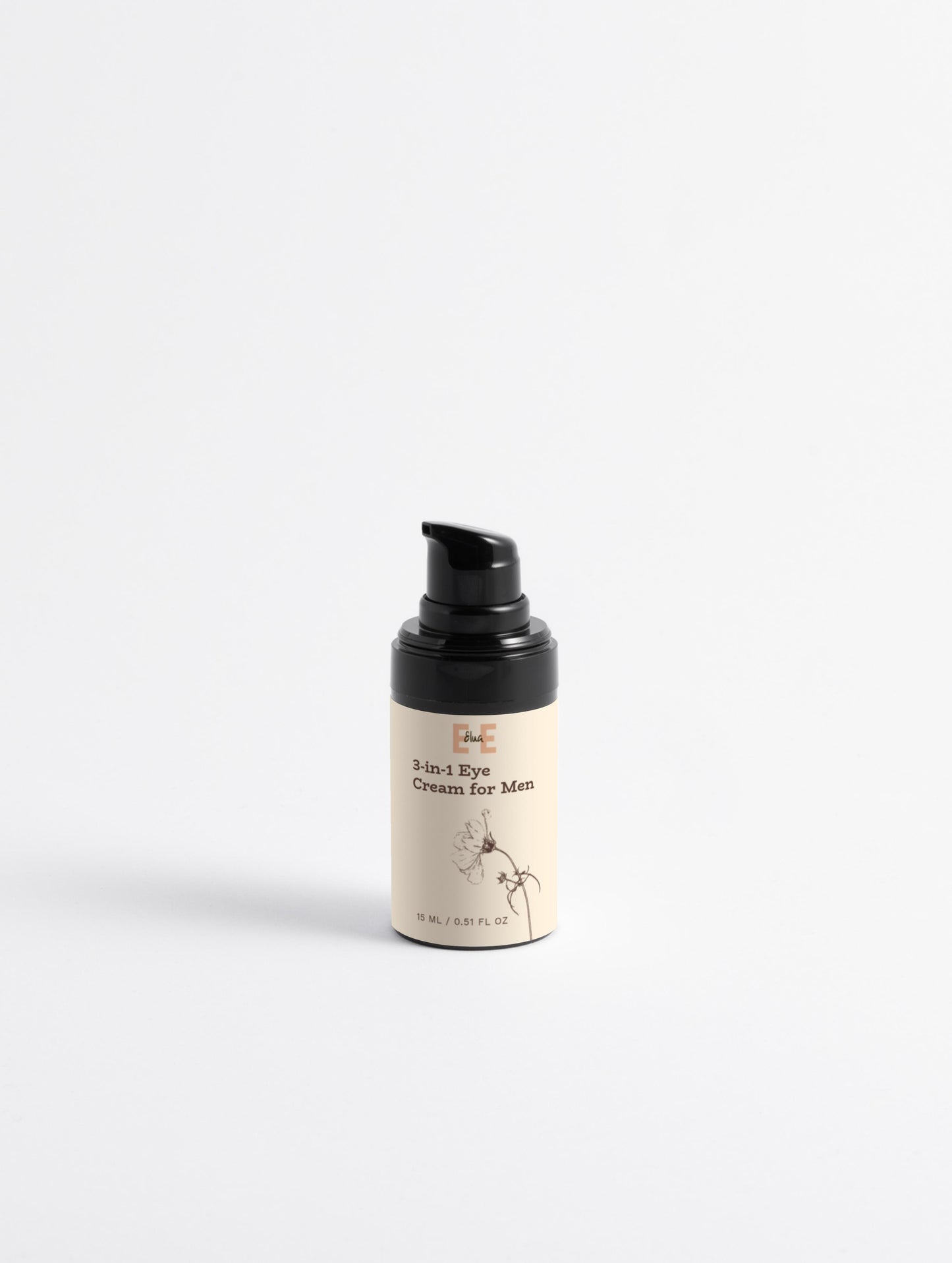 Skincare bottle labeled 'Anti-Age Cream for Men' on a white background