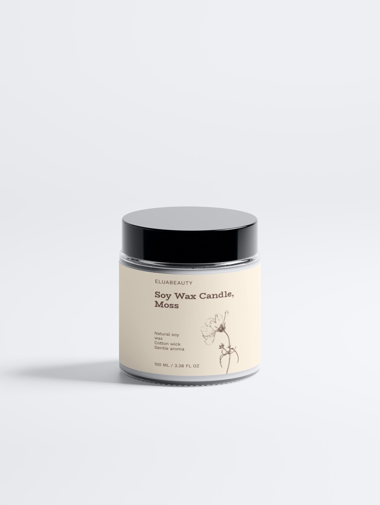 Soy Wax Candle, Moss