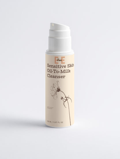 Sensitive Skin Oil-To-Milk Cleanser - Eluabeauty