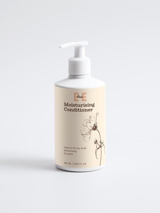 Moisturizing Conditioner bottle with pump on a white background