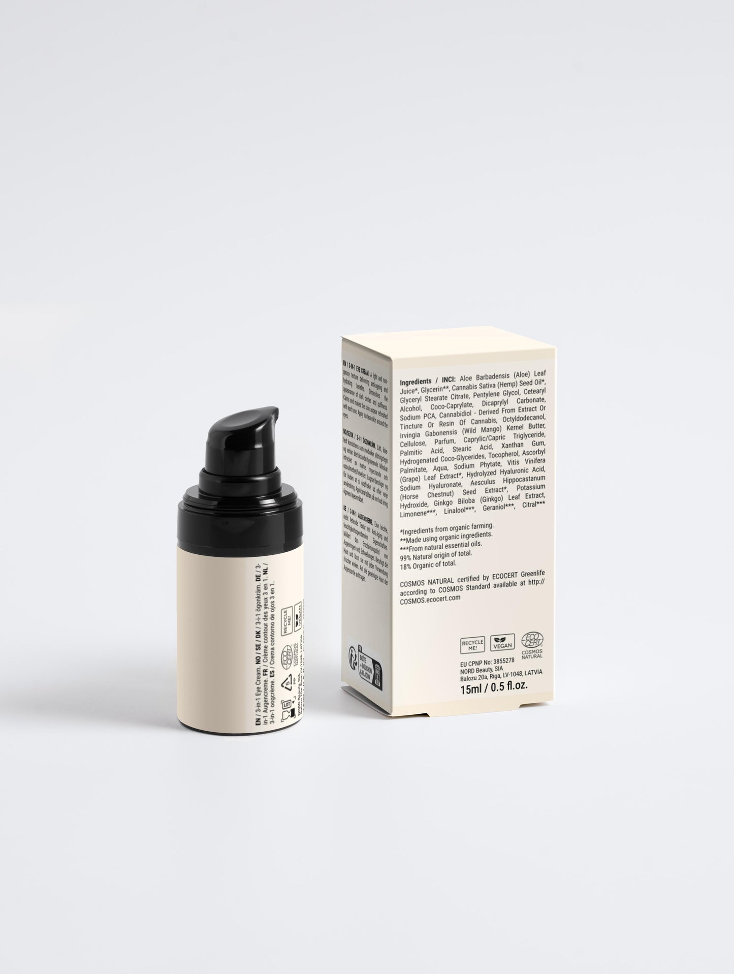 3-in-1 Eye Cream for Men - Eluabeauty